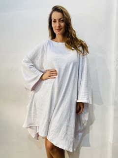 Vestido Maxi Curto Paetê Branco - comprar online