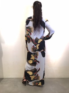 Vestido Chemise Longo Crepe Tucano - comprar online