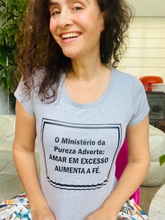 Camiseta T-Shirt Malha Fé