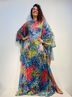 Vestido Maxi Longo Paetê Colori - comprar online