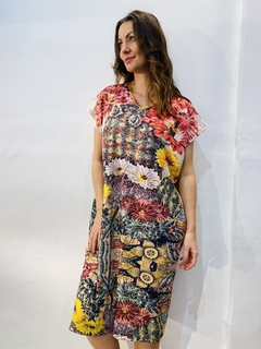 Vestido Kaftan Jersey Cactus - comprar online