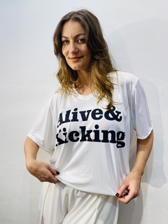 Camiseta Basica Jersey Alive & Kicking - comprar online