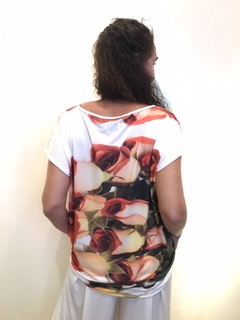 Camiseta Kaftan V Jersey Rosa Ocre - comprar online