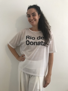 Camiseta Básica Malha Rio de Donata
