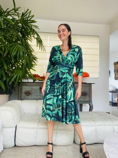 Vestido Sereia Evasê Curto Jersey Costela de Adão - buy online