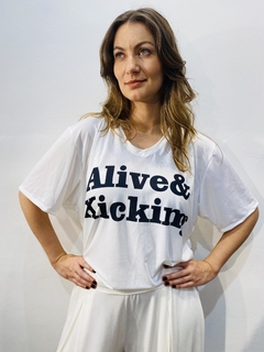 Camiseta Basica Jersey Alive & Kicking