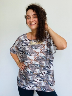 Camiseta Morcego Cetim Zebra - comprar online