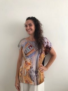 Camiseta Kaftan Seda Fachada