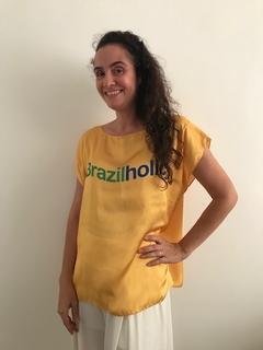Camiseta Kaftan Cetim BrazilHolic - buy online