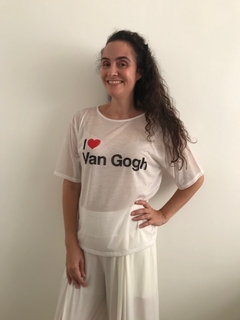 Camiseta Básica Malha I <3 Van Gogh - comprar online