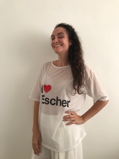 Camiseta Básica Malha I <3 Escher