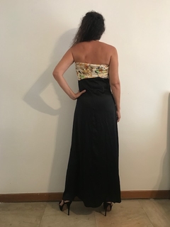 Vestido Longo TQC Seda Lustre na internet