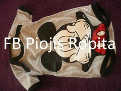 body de mickey con manos en la boca