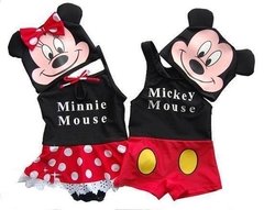 Trajes De Baño 2P Importado Disfraz Minnie con volado y gorro - comprar online