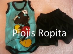 set conjunto de mickey 2p body y bermuda