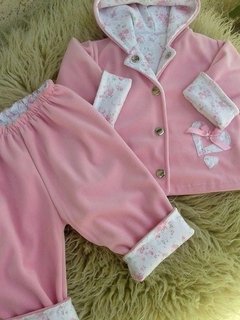 Set 2p Campera y Pantalon de Plush Forrados en Algodon y Reversibles - comprar online