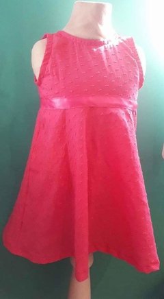 Vestido fucsia de Fiesta Bautismo de plumetti en internet