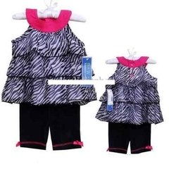 Set Importado 2p Camisola Zebra Print Y Pantalon