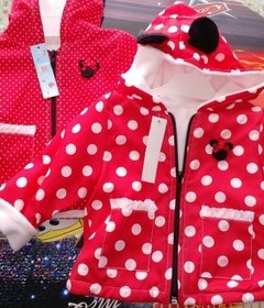 Imagen de Campera Minnie Forrada en Polar con Capucha