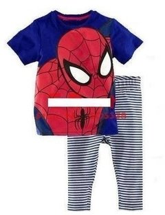 Pijama Gap Importado Spider Hombre Araña remera y short