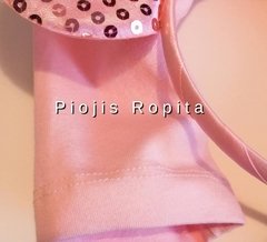 Set 3P disfraz de minnie mouse remera calza con pollera y vincha - tienda online