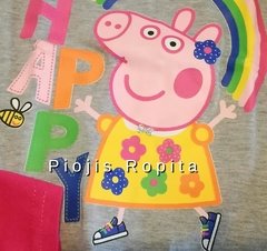 Imagen de Set conjunto de peppa pig remera y pantalon pijama