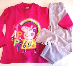 Set conjunto de peppa pig remera y pantalon pijama - comprar online
