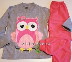 Set conjunto buho remera y pantalon pijama - Piojis Ropita Importada
