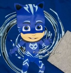Set conjunto catboy remera manga larga y pantalon pijama heroes en pijamas pjmask en internet