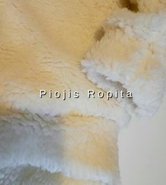 Buzo abrigo disfraz de oso con orejas y cola de piel peluche unisex