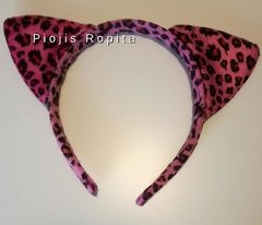 Vinchas Importadas tipo Disfraz de Gatita Animal Print - tienda online