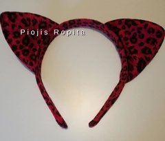 Vinchas Importadas tipo Disfraz de Gatita Animal Print - comprar online