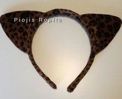 Vinchas Importadas tipo Disfraz de Gatita Animal Print en internet