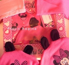 Set Ajuar 4p Minnie rosa y fucsia con Caja de Regalo - tienda online