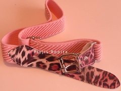 Cinturon regulable de animal print - comprar online