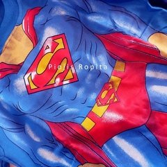 Set conjunto de superman remera disfraz y panalon pijama super heroes - comprar online