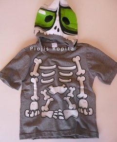 Set remera dizfras de zombie esqueleto infection y pantalon - comprar online
