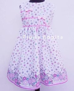 Vestido de unicornio para fiesta cumpleaños con guarda y moños