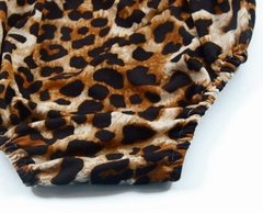 Set Conjunto Importado Beba Body Animal Print Leopardo Verano - Piojis Ropita Importada