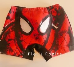 Traje de baño sunga spiderman hombre araña Malla con filtro uv50