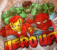 Set conjunto avengers superheroes pijama remera y short - comprar online