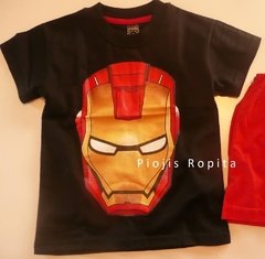 Remera Iron-Man manga corta