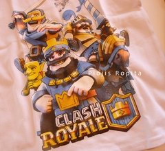 Set conjunto Clash royale remera y babucha - comprar online