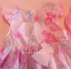 Vestido floreado para fiesta cumpleaños - Piojis Ropita Importada