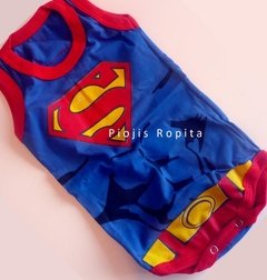 Body disfraz de superman musculosa