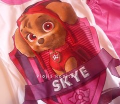 Set conjunto remera Skye y short pijama rosa en internet