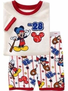 Pijama Gap Importado Mickey Mouse remera y short