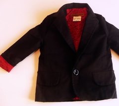 Blazer saco negro para fiesta cortejo o casamiento