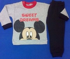 Set 2p Buzo Pantalon Pijama Mickey