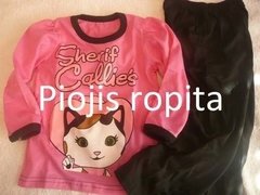 Set Sherif Callie Remera manga larga y Pantalón Pijama